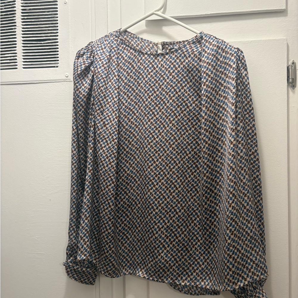 Vici Multicolor Geometric Blouse